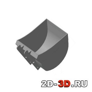 3d модель ковша