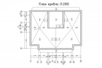 План кровли