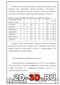 Расчет производственной программы по ТО